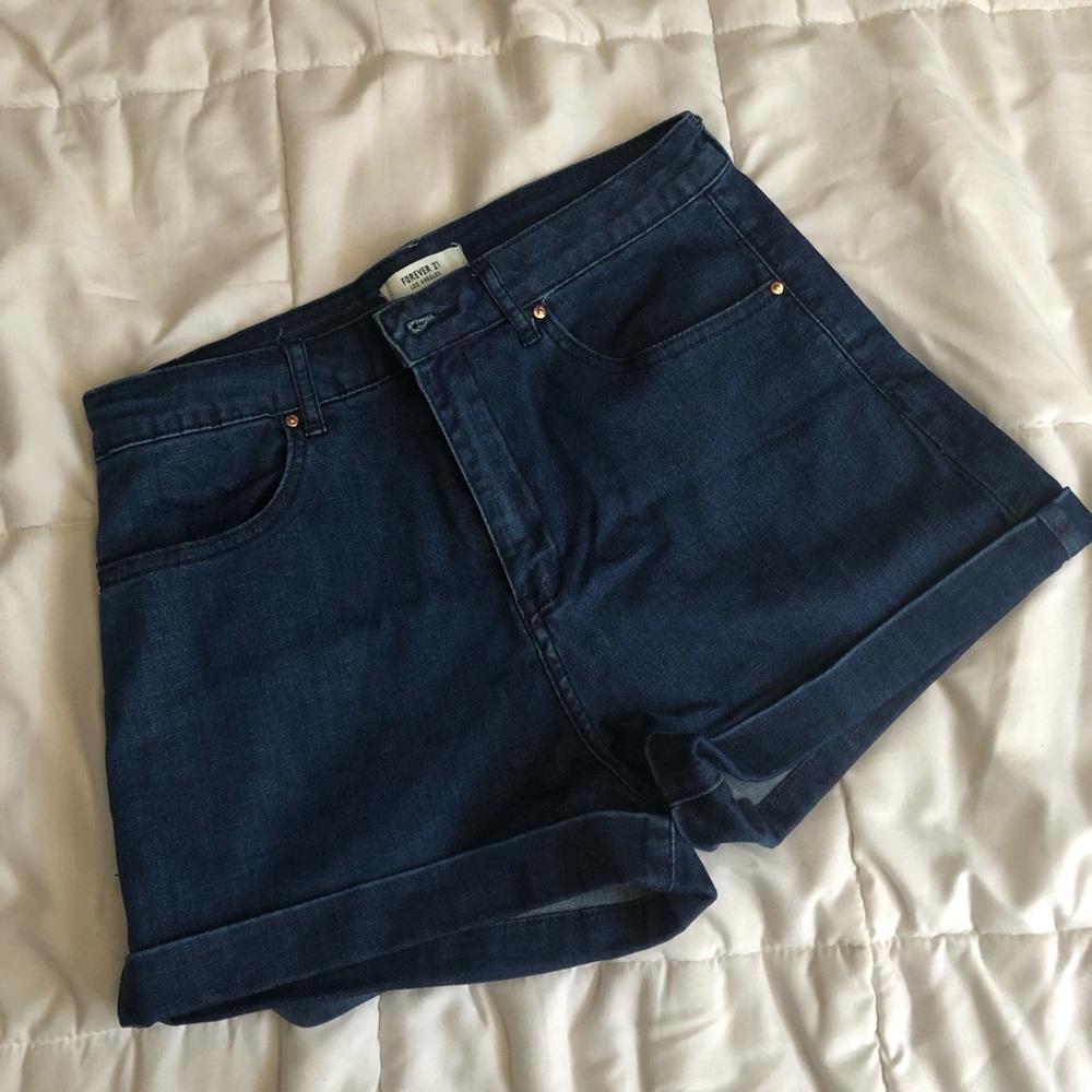 Forever 21 denim shorts